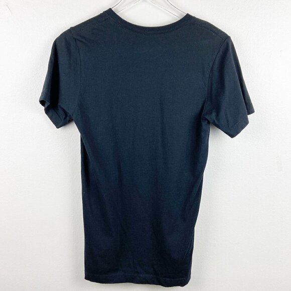 DOXIE MAMA Crewneck Short Sleeve Graphic Tee Black Small - Picture 2 of 5